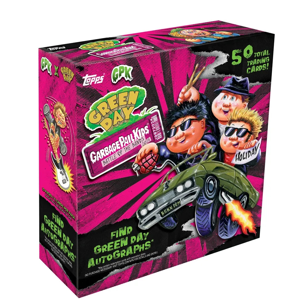 Topps Garbage Pail Kids Battle of the Bands - Green Day Hobby Box