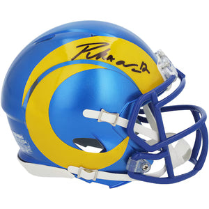 Fanatics Puka Nacua Rams Mini Helmet