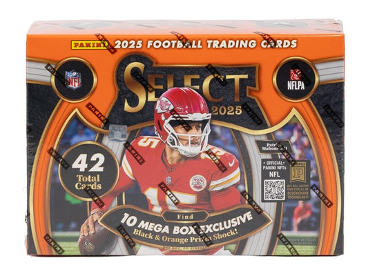 2025 PANINI SELECT FOOTBALL HOBBY MEGA BOX