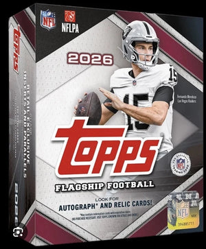 2026 Topps Flagship Football Mega Box