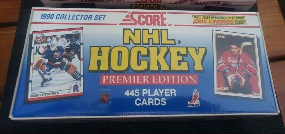 1990 SCORE HOCKEY Factory Sealed Set