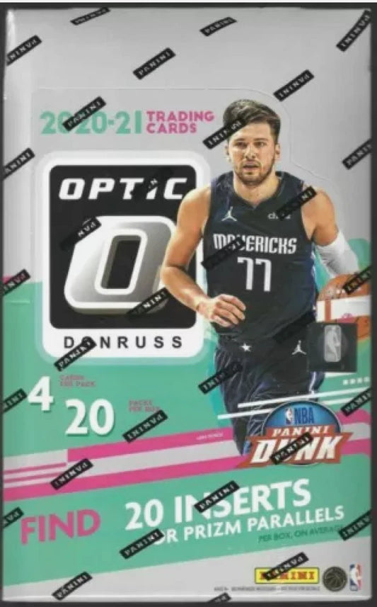 2020-21 Panini Donruss Optic Basketball Retail Box