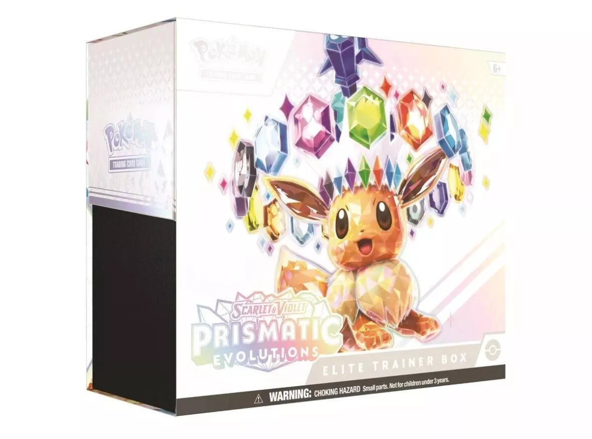 Prismatic Evolutions Elite Trainer Box (ETB) Elite Trainer Box box image