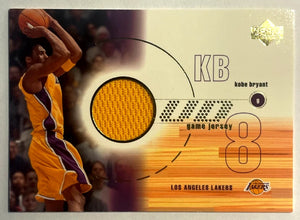 2001-02 Kobe Bryant Upper Deck Game Jersey Patch #KB