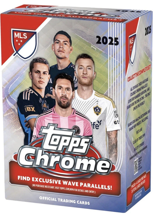 2025 Topps Chrome MLS Soccer Blaster