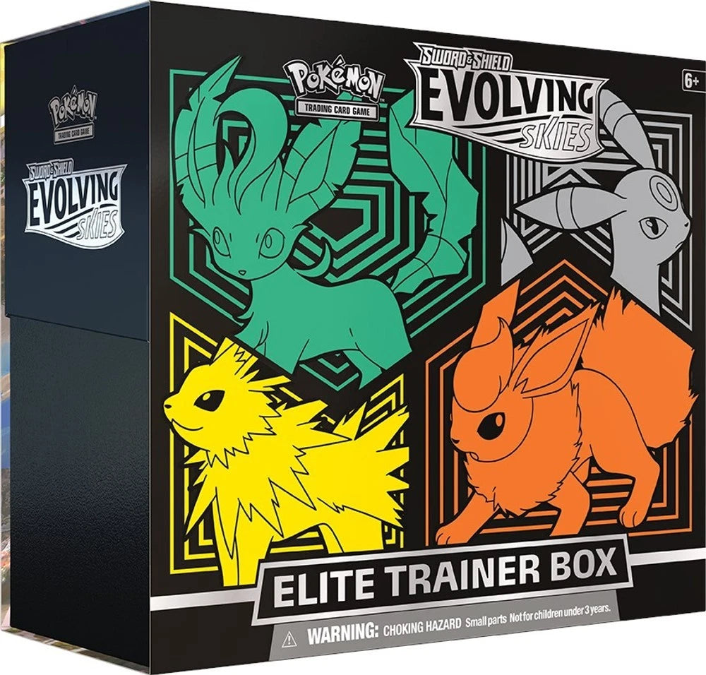 Evolving Skies Elite Trainer Box [Flareon/Jolteon/Umbreon/Leafeon] Elite Trainer Box box image