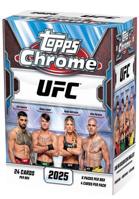 2025 TOPPS CHROME UFC BLASTER BOX