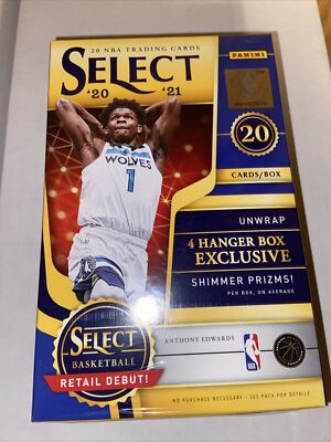 2020 - 21 Panini NBA Select Basketball Hanger Box