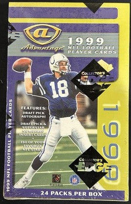 1999 Collector's Edge Advantage Football Hobby Box